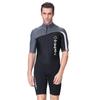 Traje de Neopreno Entero al Por Mayor de Fábrica para Mujer de Manga Corta con Shorts 1.5mm Protección Solar Snorkel Surf Traje de Baño Húmedo Cálido para Hombre