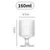 Vaso Alto Vintage I ns con Relieve de Girasol Vidrio Taza para Helado Taza para Postre Bebida Taza para Jugo