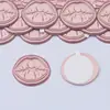 Etiquetas Prontas para Selo de Cera com Designs em Formato de Lábios, Selos para Embalagens, Convites de Casamento, Adesivos de Selo de Cera para Casamento, Etiquetas Vintage para Selo de Cera