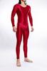 Pearl Mi Love Ropa Sexy de Cuerpo Entero Todo en Uno Europea y Americana Elástica de Talla Grande para Hombres Brillo Aceitoso Brillo Sedoso Transparente Suave Ropa