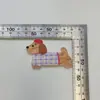 Venta Caliente Transfronteriza Dibujos Animados Cachorro Saltando Accesorios de Acrílico Materiales Hechos a Mano para DIY Parche Lindo para la Cabeza Venta al por Mayor