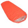 Saco de dormir aislante reflectante para acampar al aire libre, para montañismo, manta salvavidas de emergencia para acampar, saco de dormir doble cálido y resistente a la suciedad.