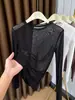 Gris Delgado Pequeño Cuello Redondo Malla Base Superior Mujer Manga Larga 2026 Nuevo Lentejuela Hueco Elegante Ropa Interior Encaje Mujer