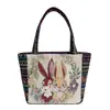 Comercio Exterior al por Mayor Nuevo Bolso Étnico de Elefante Matai para Mujer Bolso de Mano Simple para el Trabajo Bolso de Lona Bordado Bolso Pequeño Transfronterizo