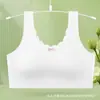 Sujetador Deportivo Fijo para Chicas para Estudiantes de Secundaria y Preparatoria, Chaleco Pequeño para el Periodo de Desarrollo, Sujetador de Seda de Hielo Sin Costuras, Delgado