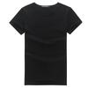 Camiseta Blanca Pura de Manga Corta para Hombre de Media Manga Color Sólido Camisa Base Ajustada para Fitness Ropa Social Ajustada 2023