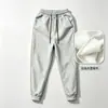 Jaqueta com zíper, gola alta, punhos elásticos e forrada de fleece, conjunto de moletom com capuz e agasalho de algodão novo para homens outono/inverno