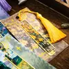 Marcador de Página Metálico Tendência com Design de Pintura a Óleo Vintage, Estilo Vazado, Presente para Estudante para Professor, Presente de Formatura, Prêmio de Alto Valor Exquisito de Alta Qualidade