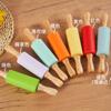 Rolo de massa de silicone antiaderente especial para bolinhos de massa infantil de tamanho pequeno com alça doméstica para assar
