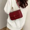 Bolso Bandolera Retro Nuevo 2026 Bolso de Mano Sensación de Lujo Ligero Hombro Único Simple Moda Coreana para Mujer Japonés Otoño Viaje