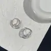 Nuevos Pendientes Sencillos de Tres Líneas con Rayas en Forma de U para Mujer, Moda Personalizada, Pendientes Estilo Ins Europeo y Americano, Pendientes de Lujo Accesible