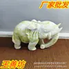 Enfeites de Elefante de Jade, Artesanato Natural Esculpido à Mão em Jade, Venda por Atacado do Fabricante, Decorações para Casa, Artesanato, Presentes para Inauguração de Casa