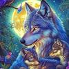 Fábrica de Pintura de Diamantes DIY 5d Personalizada Animal Paisaje Pintura de Diamantes Redondos Tamaño Grande Sala de Estar Pintura Colgante Fábrica de Origen
