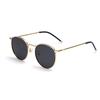 D017 Gafas de Sol Polarizadas de Metal Estilo Coreano para Mujer Marco Redondo Retro Ins Gafas Personalizadas para Hombre