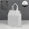 Bolsa de Papel Kraft de Alta Calidad para Llevar Bolsa Térmica para Llevar Bolsa de Empaque para Llevar Postre Té con Leche Pastel Logo Personalizado