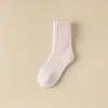 Calcetines de Lana para Mujer, Calcetines de Media Pantorrilla, Engrosados con Forro Polar, Calcetines Caídos, Calcetines Cálidos de Rizo, Calcetines Largos de Cachemira para Mujer