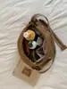 Bolso de mano retro de gamuza para principios de otoño de 2026, bolso de hombro, bolso cruzado, bolso tipo cubo plisado de nube de nicho