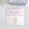 Estilo Ins Original Plegable Cabeza de Tarjeta Grande Frijol de Amor Material de Embalaje de Tarjeta Pequeña Tarjeta de Embalaje para Tarjeta de Regalo de Joyería para Caza de Estrellas