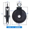 Accesorios para Equipo de Fitness Rueda Rodante Aleación de Aluminio Rueda Guía Rueda Colgante Pájaro Grande Equipo de Entrenamiento Abdominal Fuerza Polea Rodante