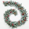 2024 Novo Amazon Quente 2,7m Rattan de Natal Galhos Secos Luxo Decorações de Natal de Rattan