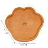 Posavasos Creativo de Madera Japonés con Forma de Pata de Oso Lindo, Base Aislante Antideslizante para Tazas de Café, Tazas de Té y Tazas de Madera de Haya