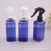 Botella rociadora cuadrada transparente de 200 ml, botella rociadora de alcohol, botella rociadora de tónico, regadera, botella rociadora pequeña de ratón de 200 ML
