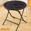 Mesa de comedor plegable para uso doméstico, mesa cuadrada pequeña simple, mesa plegable, mesa redonda para exteriores, mesa de comedor para casa de alquiler, mesa de puesto, mesa de balcón