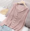 Cárdigan de punto hueco para primavera y verano, nuevo estilo coreano, chaqueta con mangas al hombro, top con capucha, ropa de protección solar de seda fina para mujer