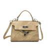 Bolsa Feminina Têxtil Design Trendy Bolsa Feminina Nova Bolsa Transversal de Ombro Bolsa Kelly Nicho Popular na Internet Versátil 2024