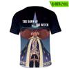 Camiseta Casual de Manga Corta con Estampado de Anime Witch's Dawn 2022 Nuevo Verano Cuello Redondo Deportivo Transfronterizo Al Por Mayor