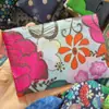 Bolsa de Compras Dobrável 210D em Estoque, Bolsa Tote Fofa com Desenho Animado Floral, Tamanho Grande