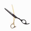 Tesoura de barbeiro DAMBER 5,5/6 polegadas corte plano franja tesoura dente tesoura de cabelo fino multi cor ferramenta de salão de cabeleireiro