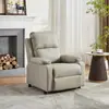 Sofá para arte de uñas, belleza y cuidado de pies, silla eléctrica multifuncional, silla para pedicura, silla reclinable, diseño de cápsula espacial, gris claro, cuero de pata de gato