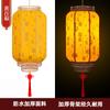 Lanternas de Pele de Carneiro Atacado Exterior Impermeável Porta de Varanda Estilo Chinês Feito à Mão Antigo Abertura Luzes Decorativas de Feriado