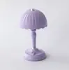 Batería de Botón Creativa Pegamento en Crema DIY Hecho a Mano Medusa Lámpara de Mesa Lindo Corazón de Chica Luz de Noche Romántica para Dormitorio