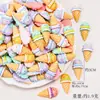 Simulación de pan pequeño, comida en miniatura, juego de pequeños adornos de resina, accesorios de bricolaje, tienda de conveniencia, supermercado, pastel, comida