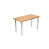 Mesa y Silla de Comedor para Cafetería Escolar Compañía Cantina de Unidad Mesa Rápida para Empleados Mesa de Comedor para Cafetería de Piedra Sinterizada de Gama Alta Combinación