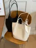 2026 Bolso Tejido Nuevo Bolso de Hombro de Alto Valor Bolso de Mano Estilo Coreano Moderno Versátil Bolso Tote para el Trabajo