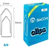 Clipe de Aço Galvanizado 8/0 25 Unidades