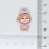 Resina con Forma de Dibujo Animado de Color Sólido Serie Bebé Llorando Accesorios Colgantes para Funda de Teléfono Materiales Hechos a Mano