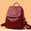 Mochila de Moda para Mujer 2023 Nueva Versátil Gran Capacidad Mochila de Cuero Suave Mochila Escolar para Estudiantes Bolso para Viajes al Aire Libre para Mujer