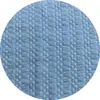Tejido Jacquard de Algodón Lino Costilla de Burbuja Aguja Gruesa 300g Algodón Poliéster Raya de Pozo Lana Punto Moda Otoño Invierno Chaqueta
