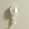Gancho Ventosa Giratorio Pared de Baño Vacío Fuerte Soporte de Carga Adhesivo Sin Perforaciones Gancho Sin Rastro Montado en la Pared Puerta