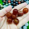 Contas de 16MM sem furo pedra natural cristal pedra semipreciosa ágata contas redondas acessórios para joias DIY material de incrustação atacado
