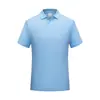 Camiseta Polo de Manga Corta CVC con Cuello Solapa 170g Publicidad Camisa Cultural Impresión de Logo Personalizada Exportación Transfronteriza Impresión de Una Pieza