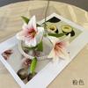 Simulação de impressão 3D lírio flor casamento decoração casa falsa flor sentir filme Perfume Lírio casamento transfronteiriço exclusivo
