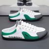 Zapatos Bajos Baotou para Hombre Verano 2025 Nuevos Malla Transpirable Slip-on Zapatos Perezosos Modernos Versátiles Zapatos de Malla Transpirable