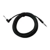 Cable de Audio para Guitarra Accesorios para Guitarra Conectar Salida de Altavoz Estable Recto Codo Cable para Guitarra Eléctrica