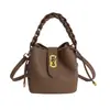 Bolsa de Mão Casual Tipo Balde para Mulheres, Nova Tendência 2026 Bolsa de Ombro Fashion, Bolsa Transversal Simples e Única de Nicho para Mulheres