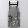 Delantal de TPU de moda impermeable a prueba de aceite translúcido cocina cocinar cintura tienda de lavado de autos acuáticos se puede usar en lugar de pelo